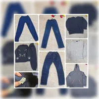 لباس گرم تیشرت شلوار جین توکرکی شلوارک بافت ۱۱ سال|کفش و لباس بچه|تهران, جنت‌آباد شمالی|دیوار