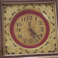 ساعت  دیواری خاتم کاری