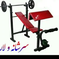 دستگاه بدنسازی چندین کاره تاشو وزنه دمبل هالتر|تجهیزات ورزشی|تهران, استاد معین|دیوار