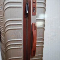 دو ست کامل چمدان  رنگ مشکی وبژ|کیف، کفش، کمربند|گرگان, |دیوار