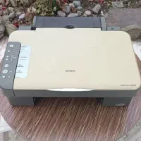پرینتر برند Epson تمیز کارکرده، مدتی استفاده نشده|پرینتر، اسکنر، کپی، فکس|نشتارود, |دیوار