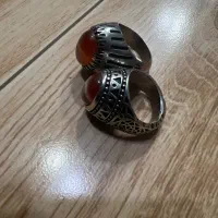 انگشتر نگین سنگ عقیق|جواهرات|رشت, شهرک آیت الله منتظری|دیوار