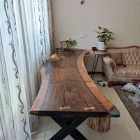 میز ناهارخوری رزین روستیک بینظیر|میز و صندلی غذاخوری|مشهد, شهرک رازی (شهرک غرب)|دیوار