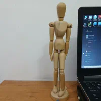 آدمک چوبی فیگور طراحی 30 سانتی|کلکسیون و سرگرمی|بندر انزلی, جهانگانی|دیوار