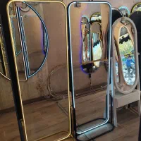 کد98 آیینه ایستاده پایه دار ارایشگاهی