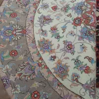 فرش دستبافت دایره  ۱/۵×۱/۵  خطیبی رج۴۰|فرش|تبریز, |دیوار