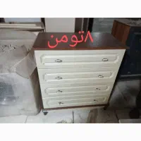 تخت و کمد نو