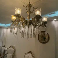 لوستر و دیوارکوب برنز در حد نو|لوستر و چراغ آویز|تهران, شهرری|دیوار
