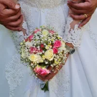 لباس عروس ساتن درجه یک