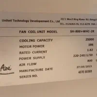 داکت اسپلیت 2 تن تایلندی کویل آبگرم فابریک هم داره|کولر گازی و فن‌کوئل|مشهد, خاتم الانبیا|دیوار