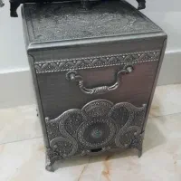 جا دستمال کاغذی و سطل زباله