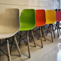 میز و صندلی ناهارخوری غذاخوری  پلاستیکی کافه