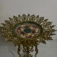 سینی جا میوه ای برنجی