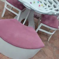 میز ناهارخوری ۴ نفره|میز و صندلی غذاخوری|فلاورجان, |دیوار