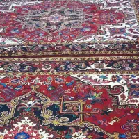 یک جفت فرش هریس ۶ متری دست بافت|فرش|هریس, |دیوار