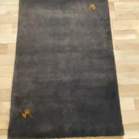 زرچارک ۸۰در ۱۲۰ گبه دو پود قشقایی شیراز رنگ طبیعی|گلیم، جاجیم، گبه|تهران, حر|دیوار