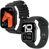 ساعت هوشمند طرح اپل واچ دارای دو عدد ساعت هوشمند