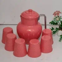 پارچ و لیوان شش عدد