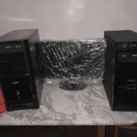 ۲ عدد کیس به همراه مانتیتور سامسونگ در حد نو