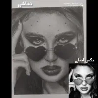 سیاه قلم|تابلو، نقاشی، عکس|کاشان, لتحر|دیوار