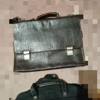 دوعدد ساک اداری چرم