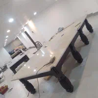 میز بیلیارد تمام .چوب روس.پایه رایلی