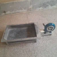 منقل زغالی فن دار جنس عالی ومنقل آهنی دست ساز