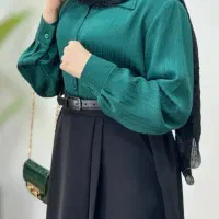 شومیز ساتن ابریشم یارا|لباس|دهدشت, |دیوار