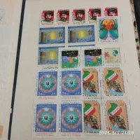 آلبوم تمبر قدیمی|کلکسیون سکه، تمبر، اسکناس|فلاورجان, |دیوار