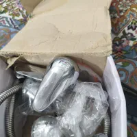 شیرآلات اهرمی بهمراه شیلنگ فنری