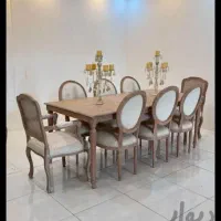 مبل فرانسوی کلاف اصلی چوب راش40% زیر قیمت بازار|مبلمان خانگی و میز عسلی|قزوین, |دیوار