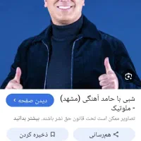 بلیط حامد آهنگی