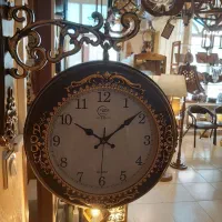 ساعت ستونی جنس بدنه پلاستیک موتور بیصدا