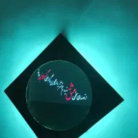 آیینه و شب خواب و تابلو زینتی رنگی زیبا