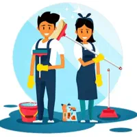 نظافتچی با تجربه و قابل اعتماد منزل و ساختمان