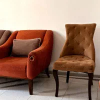 فروش مبل کار کرده به همراه صندلی میزبان