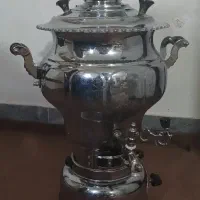 سماور گازی عالی‌نسب مدل گنجینه۶ لیتری، همراه جعبه|سماور، چای‌ساز، قهوه‌ساز|هشتگرد, هشتگرد قدیم|دیوار