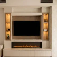 اجرای دکوراسیون داخلی (کناف ، نورپردازی ، نقاشی)