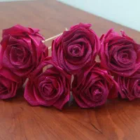 گل روبانی|گل مصنوعی|شاندیز, |دیوار