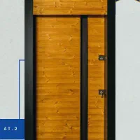 درب ضد سرقت ، اتاقی ، پلیوود ضد آب