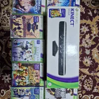 کنسول کینکت ایکس باکس ۳۶۰ با سی دی|کنسول، بازی ویدئویی و آنلاین|مشهد, سجادیه|دیوار