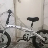 دوچرخه تاشو مسافرتی در حد نو