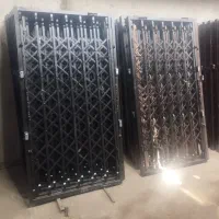 درب آکاردئونی کرکره ای بانکی حفاظ کشویی تمام گل|مصالح و تجهیزات ساختمان|تهران, آذری|دیوار