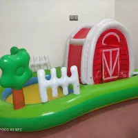 استخر بادی کلبه دار (وسایل بازی کودک)