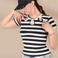 انواع تاپ و کراپ راه راه جذاب و خاص زیر قیمت بازار|لباس|اهواز, بیست متری شهدا|دیوار