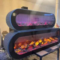 فروش و طراحی شومینه برقی و گازی