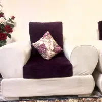 مبل هفت نفره سالم|مبلمان خانگی و میز عسلی|رشت, هلال احمر|دیوار