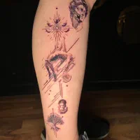 آموزش و اجرای تتو بدن تتو|خدمات آرایشگری و زیبایی|کرج, کوی مدرس|دیوار