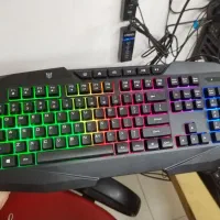 ست گیمینگ اونیکوما نورپردازی صفحه کلید RGB|قطعات و لوازم جانبی رایانه|شیروان (خراسان), |دیوار