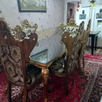 میز ناهارخوری سلطنتی شیک و تمیز مناسب هر دکوراسیون|میز و صندلی غذاخوری|شهریار, شهریار|دیوار